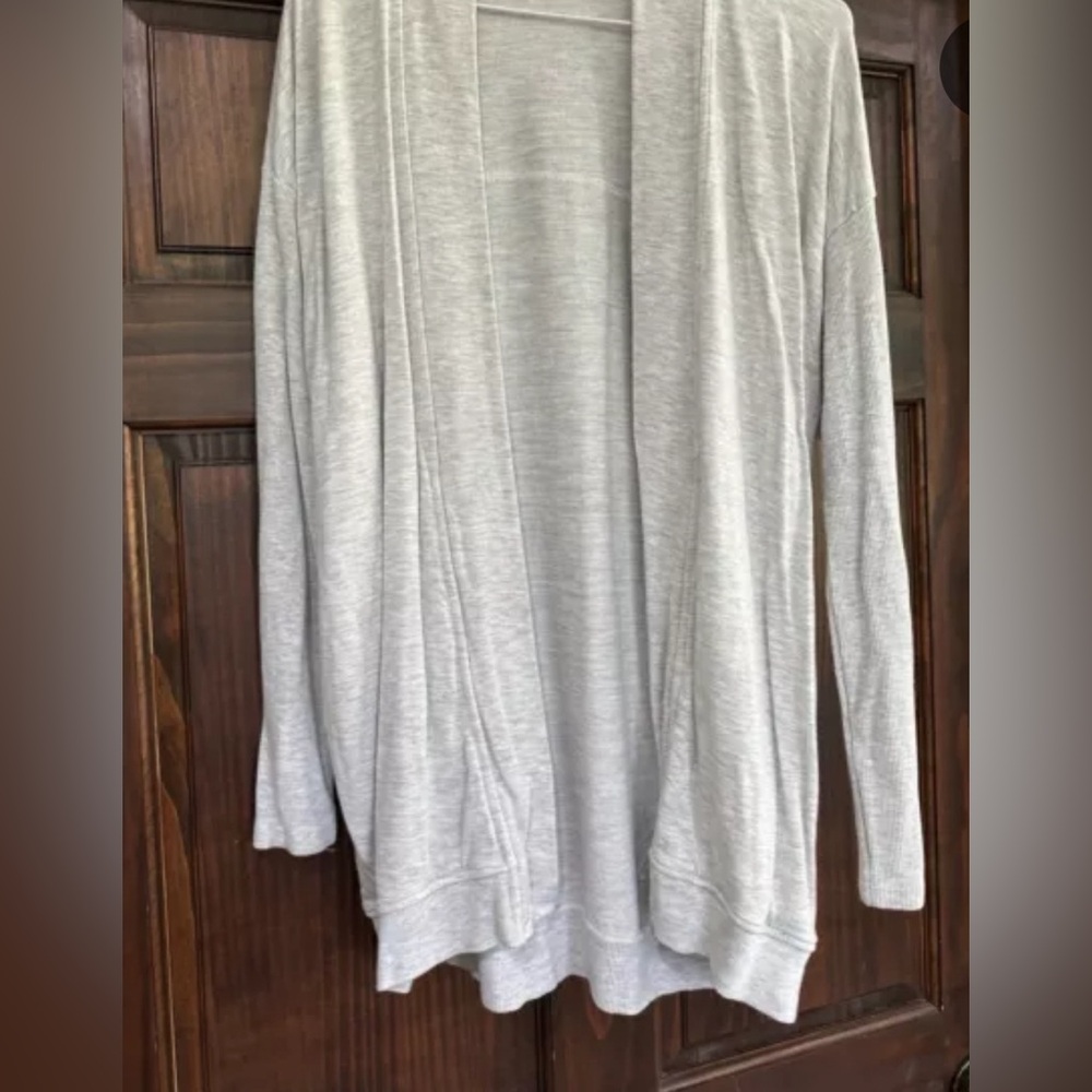 Anthropologie Sita Murt Linen Cardigan in Peach